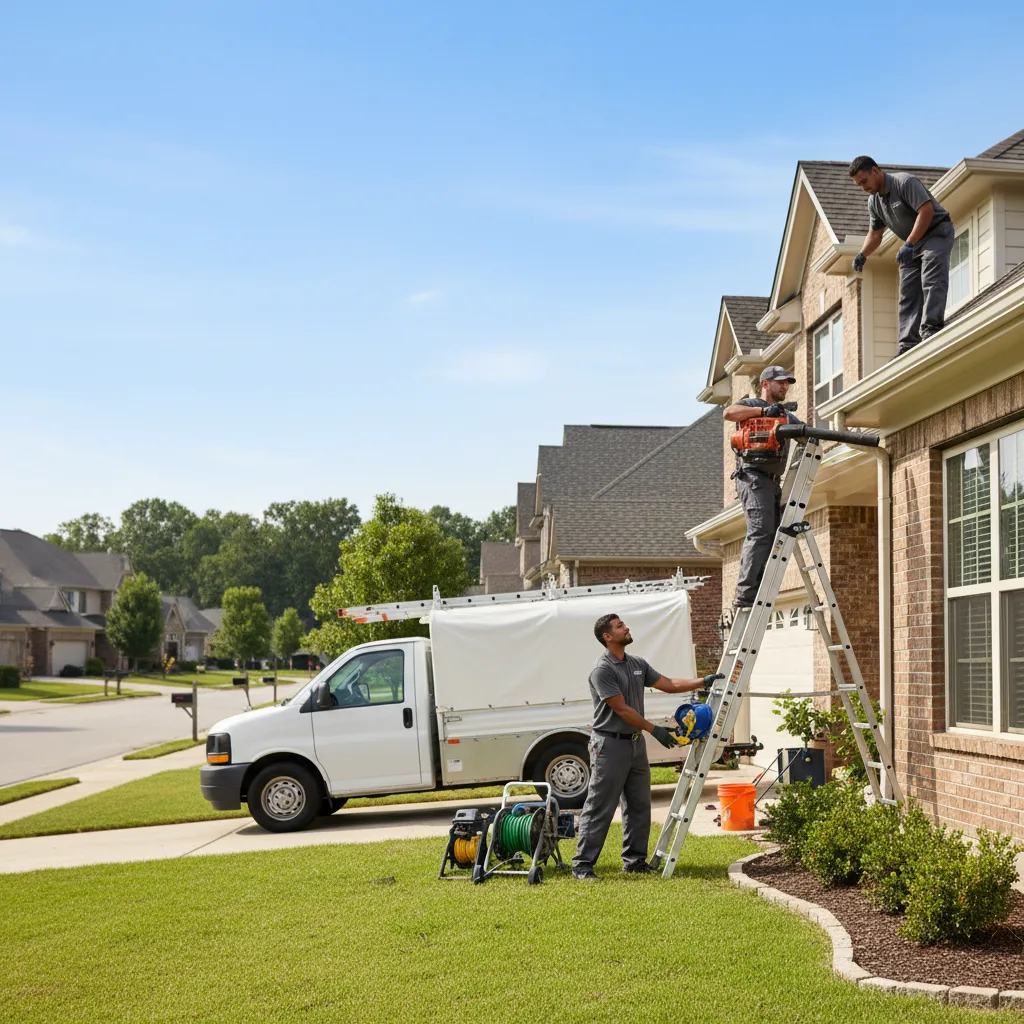 Home Gutter Service in Ohlman, IL near me